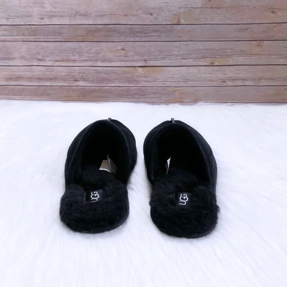 UGG Women’s Pearle Slippers In Black - Picture 4 of 8
